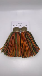 Metallic Fabric Tassels