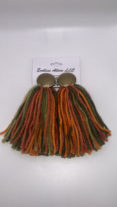 Metallic Fabric Tassels