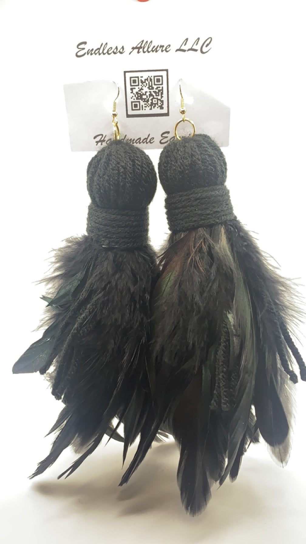 Feather Tassel Earrings