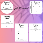Customized Earring Cards