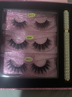 Lash pack w/ 2 in 1 Liner Pen