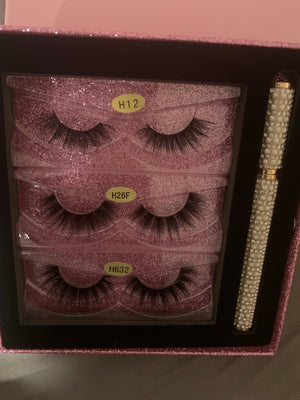 Lash pack w/ 2 in 1 Liner Pen