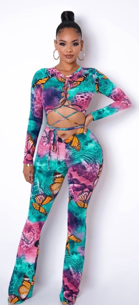 Butterfly Jumpsuit