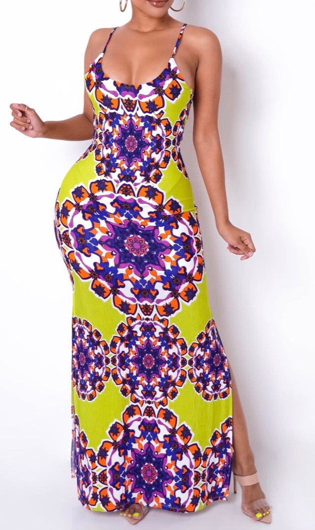 Puzzle Maxi Dress